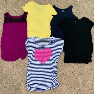 **LOT of GapMATERNITY, Motherhood Maternity TOPS**